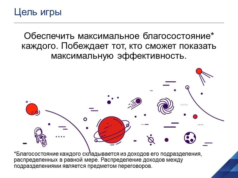 Бизнес-игра “Орбитальная станция”