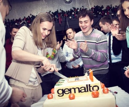 Новогоднее мероприятие gemalto